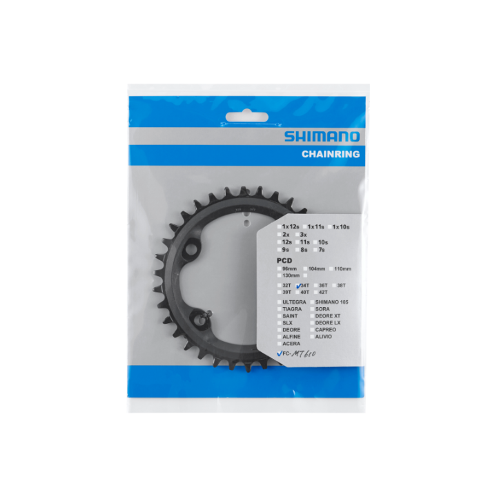 Plato 34D Shimano MT610