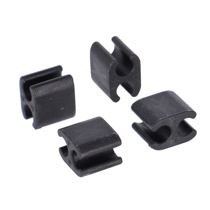 Clips de cable 4 mm y funda 4 mm XLC BR-X120