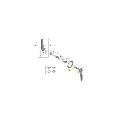 Plato de 12v 30D Shimano MT610 Plato de 12v 30D Shimano MT610