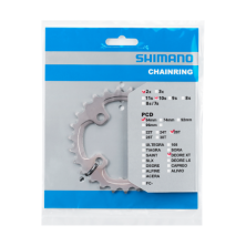 Plato de 26D Shimano M785 XT (38/26) 10V.