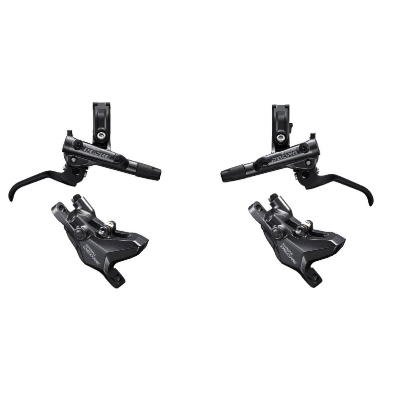 Par de frenos hidráulicos Shimano Deore M6100