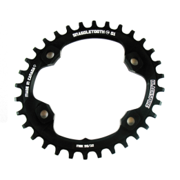 Plato Oval Narrow/Wide BCD 96 BLACK XT8000