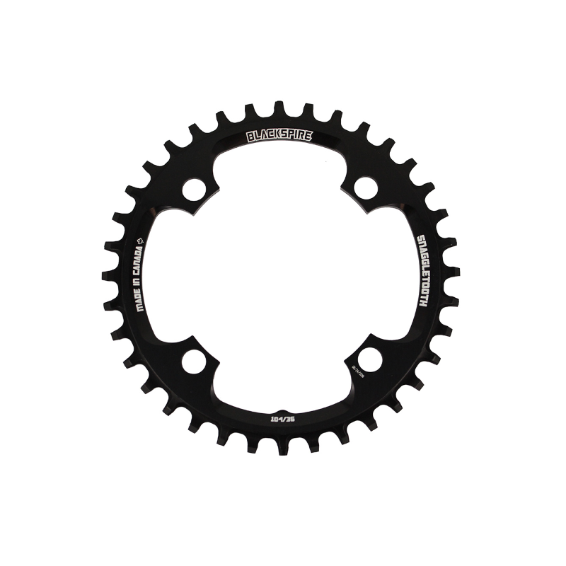 Plato 34D 104BCD simétrico redondo Blackspire