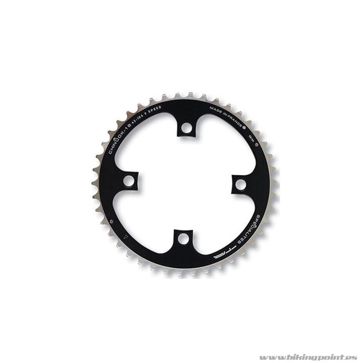 Plato Specialites TA Shimano 4 Brazos 104-32D Negro 10v