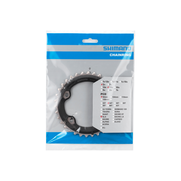 Plato 34D Shimano SLX M7000 (34/24) 11V.