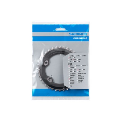 Plato 36D Shimano SLX M7000 (36/26) 11 velocidades