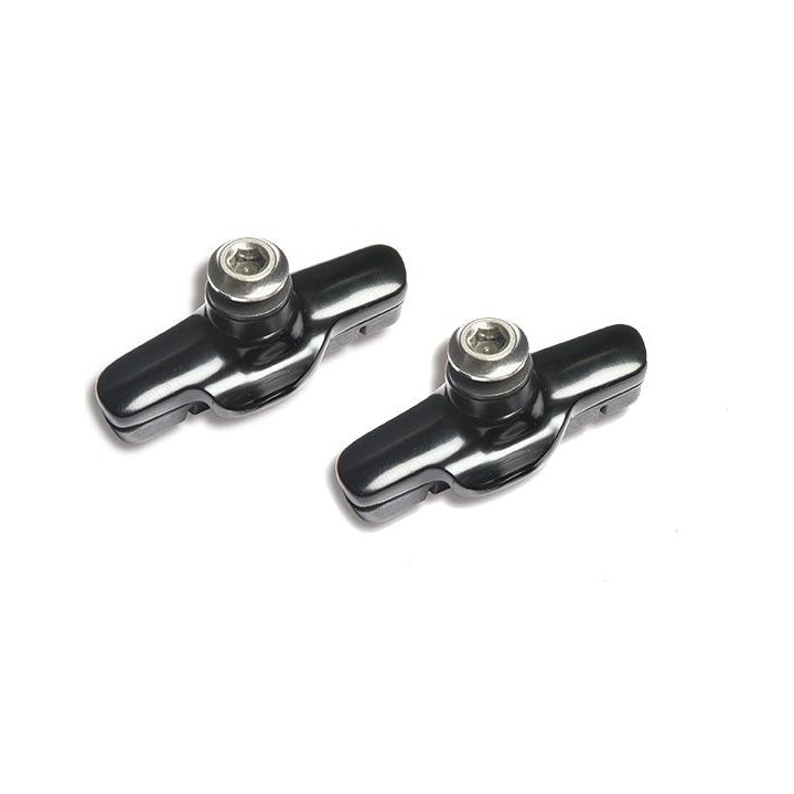 Juego patines freno completos Massi para Shimano carretera negro