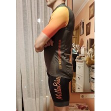 Maillot corto Spiuk Summum caqui/naranja Millabikes