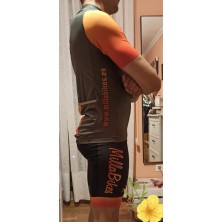 Maillot corto Spiuk Summum caqui/naranja Millabikes