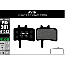 Pastillas de freno Galfer FD281G1053 Avid Juicy