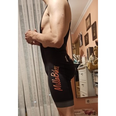 Culote corto Spiuk Star Caqui/Naranja