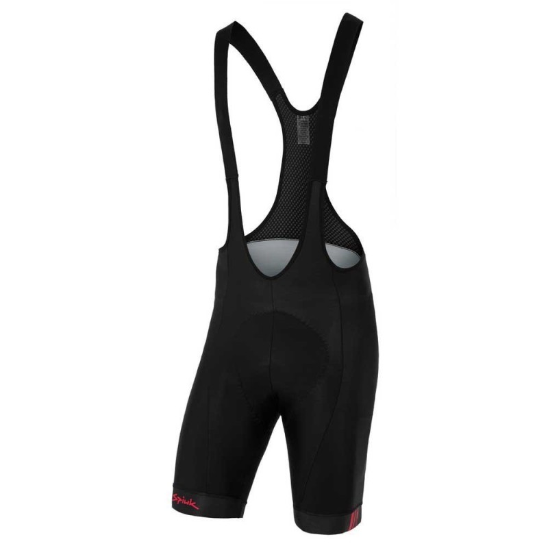 Culote ciclismo Spiuk Star Puño Bravo Negro/Naranja