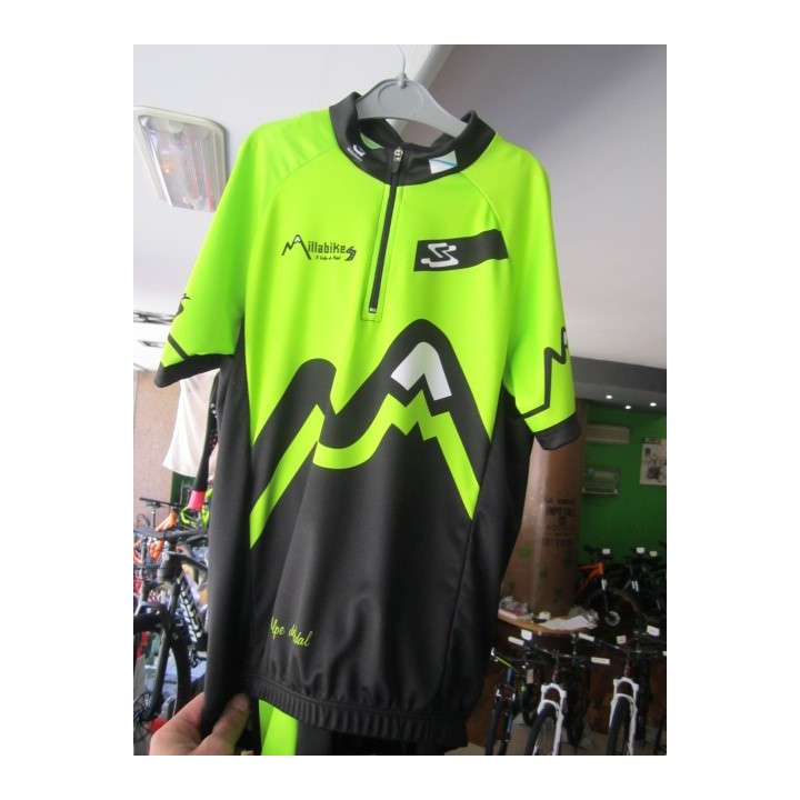 Maillot corto Millabikes niño Spiuk Star