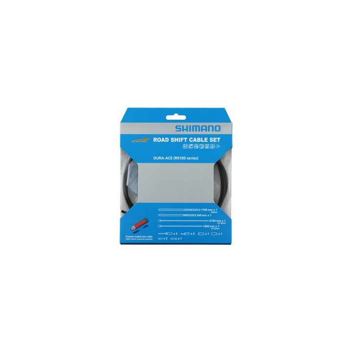 Kit Cables de Cambio Negro Shimano R9100