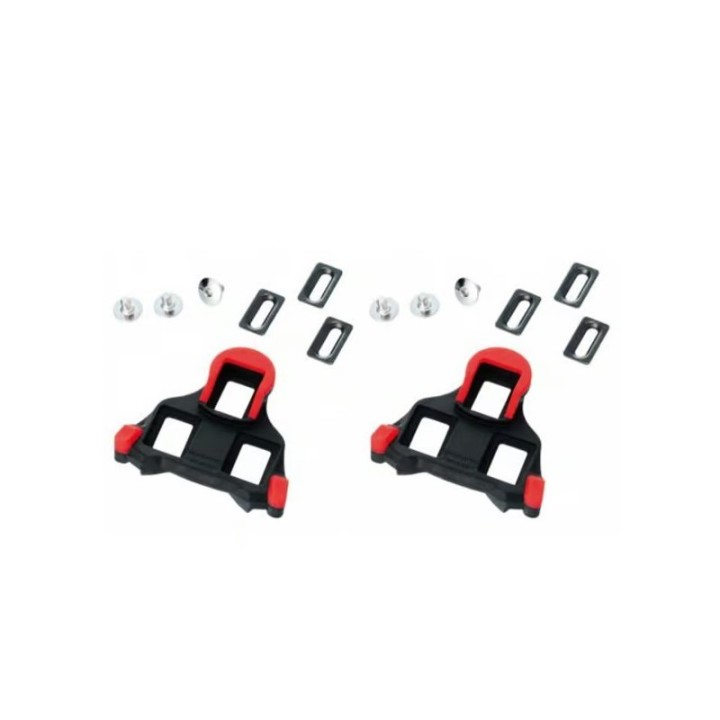 Par de calas Pedal Shimano SPD-SL SH10 Rojo 0 grados