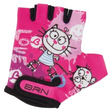 Guantes infantiles ciclismo BRN Love Niña