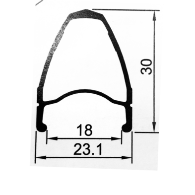 Rueda trasera Gurpil New Dpx negra cassette 11v Shimano