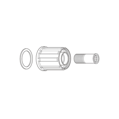 Núcleo completo Shimano FH-RM35