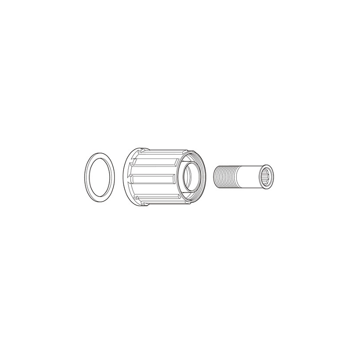 Núcleo completo Shimano FH-RM35