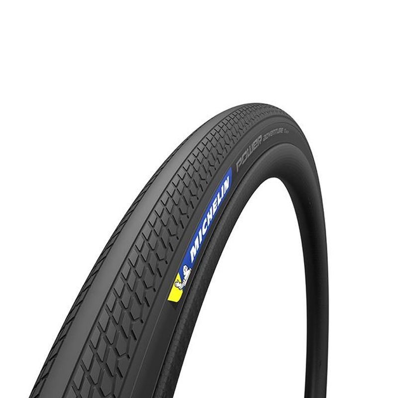 Cubierta Michelin Power Adventure 700x30 Competition Line Tubeless Ready plegable negro