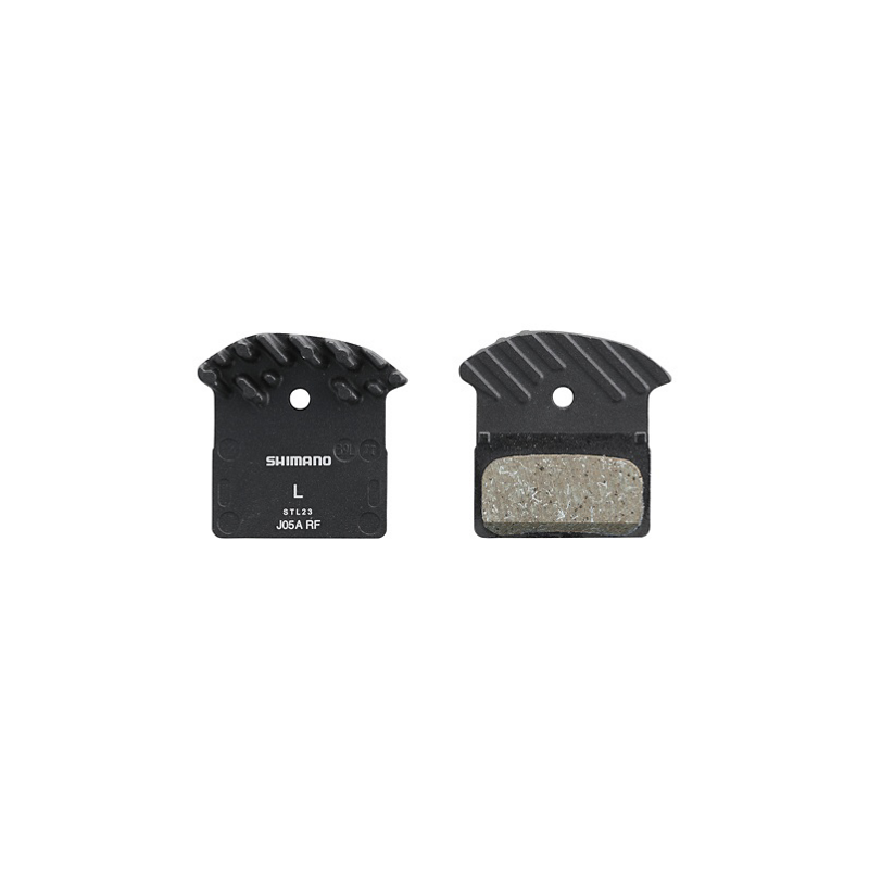 Pastillas de freno Shimano J05A Resina con aleta (par)