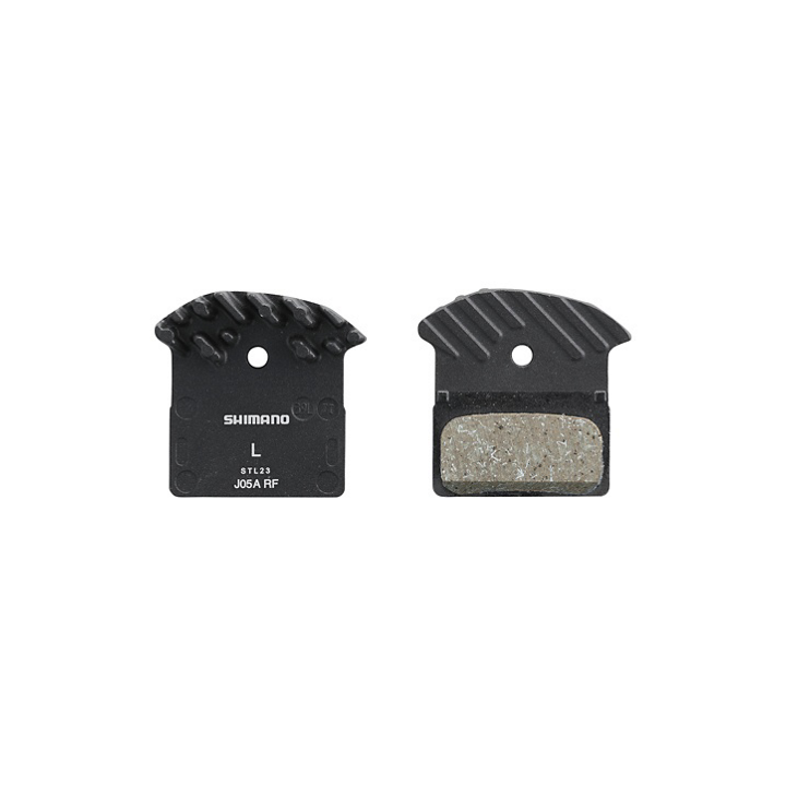 Pastillas de freno Shimano J05A Resina con aleta (par)