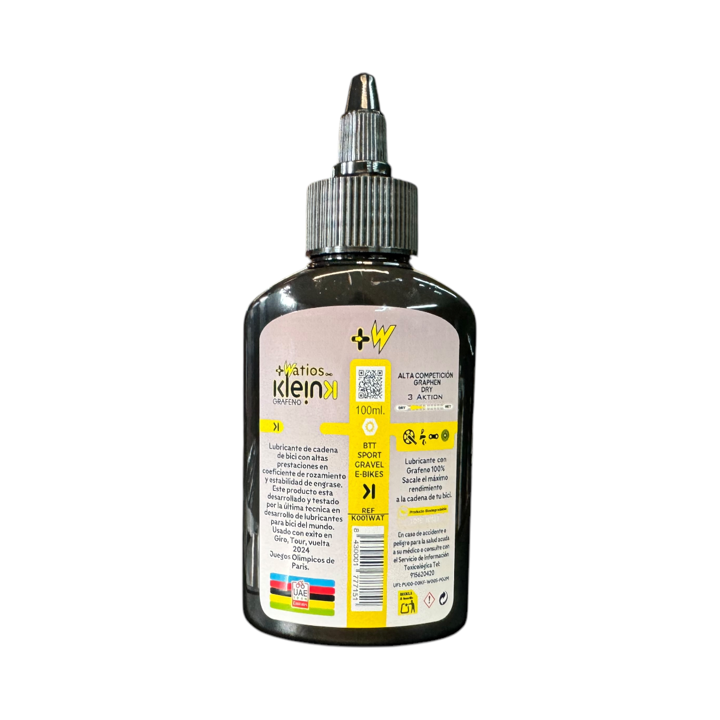 Aceite Klein Lube Bio Gel Graphen +watios 100ml