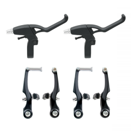Kit de frenos V-Brake negro