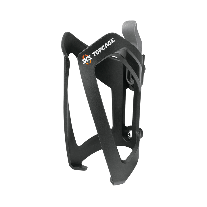 Portabidón Topcage ajustable, negro.