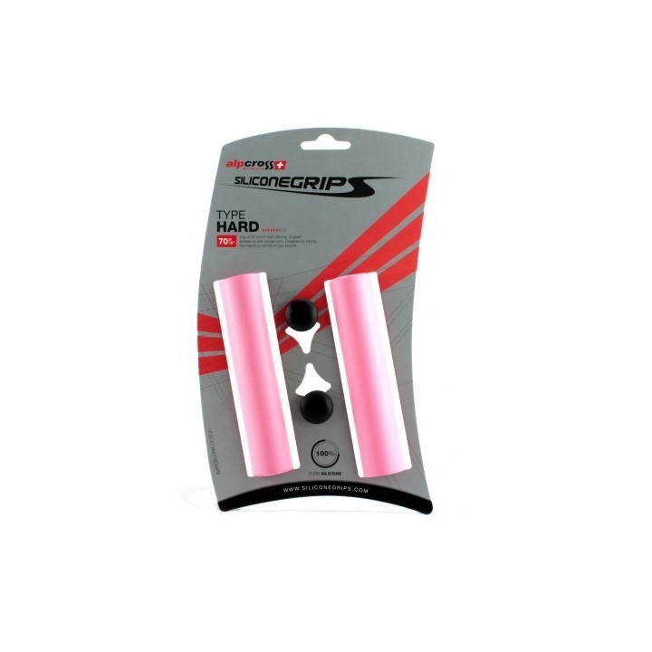 Juego de puños de silicona Alpcross Siliconegrips Hard