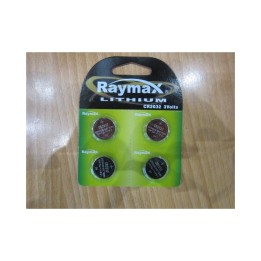 Pila de botón CR2032 Litio Raymax