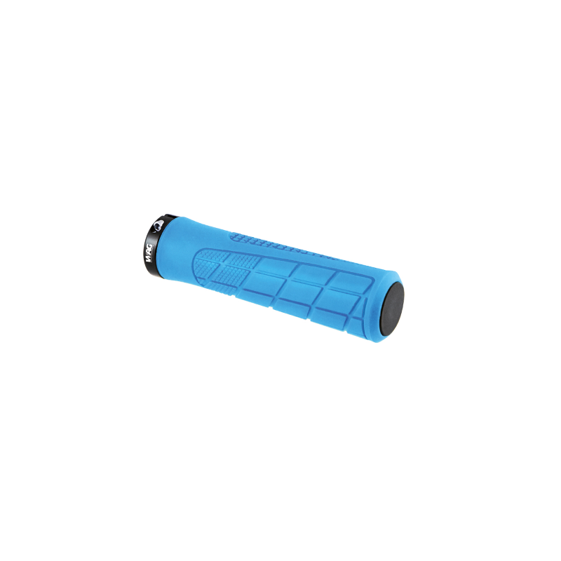 Juego Puños MTB PRO con lock ring, 135 mm, azul claro