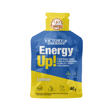 Energy Up Gel sin cafeína limón