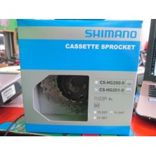 Cassette 9v. 11/32 Shimano HG201 MTB/ROAD