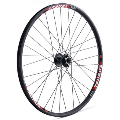 Rueda delantera 26 Gurpil Taurus Negra Disco 6 tornillos