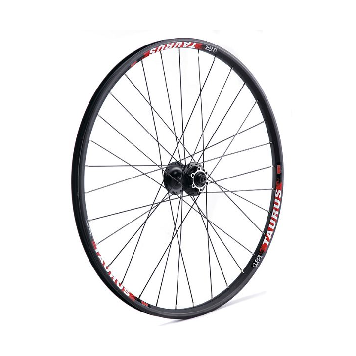Rueda delantera 26 Gurpil Taurus Negra Disco 6 tornillos