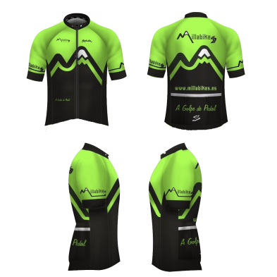 Maillot corto ciclismo Spiuk Summum Millabikes Maillot corto ciclismo Spiuk Summum Millabikes
