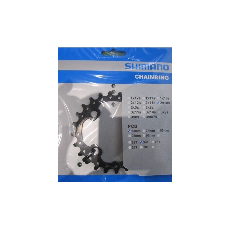 Plato 24D (AZ) Shimano FC-M617