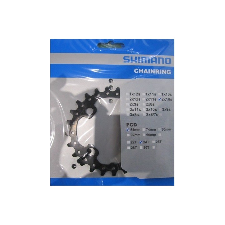 Plato 24D (AZ) Shimano FC-M617