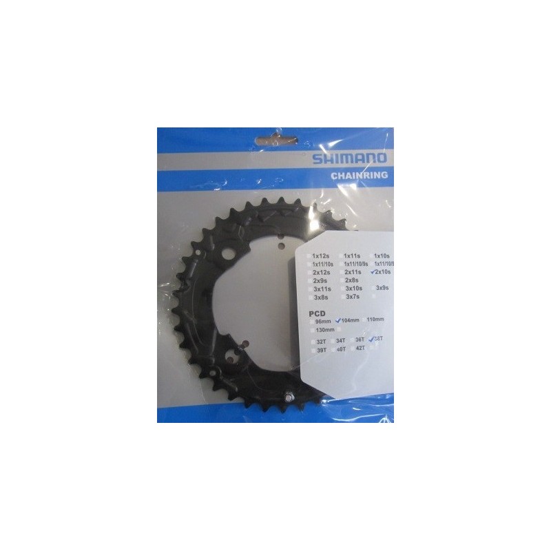 Plato 38D (AZ) Shimano Deore FC-M617 (38-24)