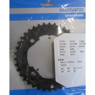 Plato 38D (AZ) Shimano Deore FC-M617 (38-24) Plato 38D (AZ) Shimano Deore FC-M617 (38-24)