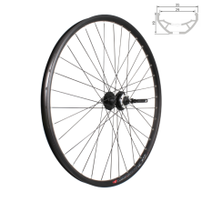 RUEDA DELANTERA MTB TUBELESS READY I29 DISC