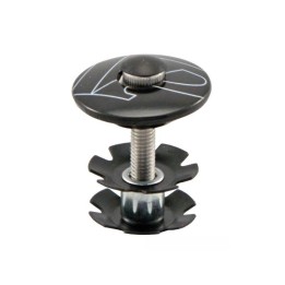 Tapón + Araña aluminio  A-HEAD 1-1/8 color negro