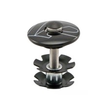 Tapón + Araña aluminio  A-HEAD 1-1/8 color negro