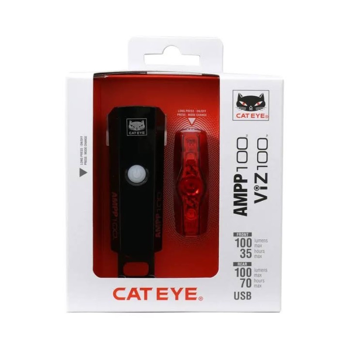 Kit de luces Cateye AMPP100 / VIZ100