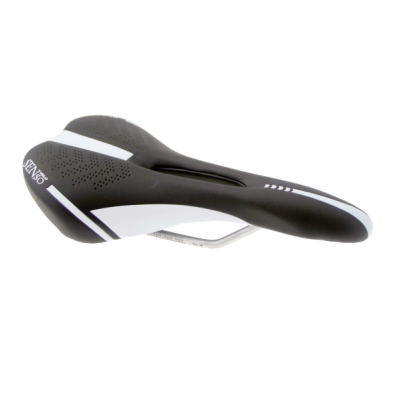 Sillìn bicicleta Velo Senso Sport 3274 hueco negro/blanco