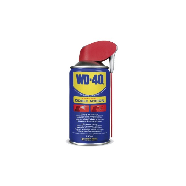 Lubricante WD-40 MULTI-USO DOBLE ACCION 250 ML