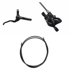 Kit Freno Disco Tras. Negro BL-MT201 + BR-MT200 + Latig.