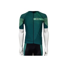 Maillot corto ciclismo Spiuk Summum Eclipse Verde