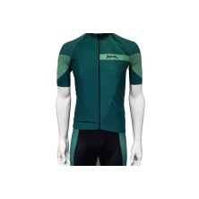 Maillot corto ciclismo Spiuk Summum Eclipse Verde
